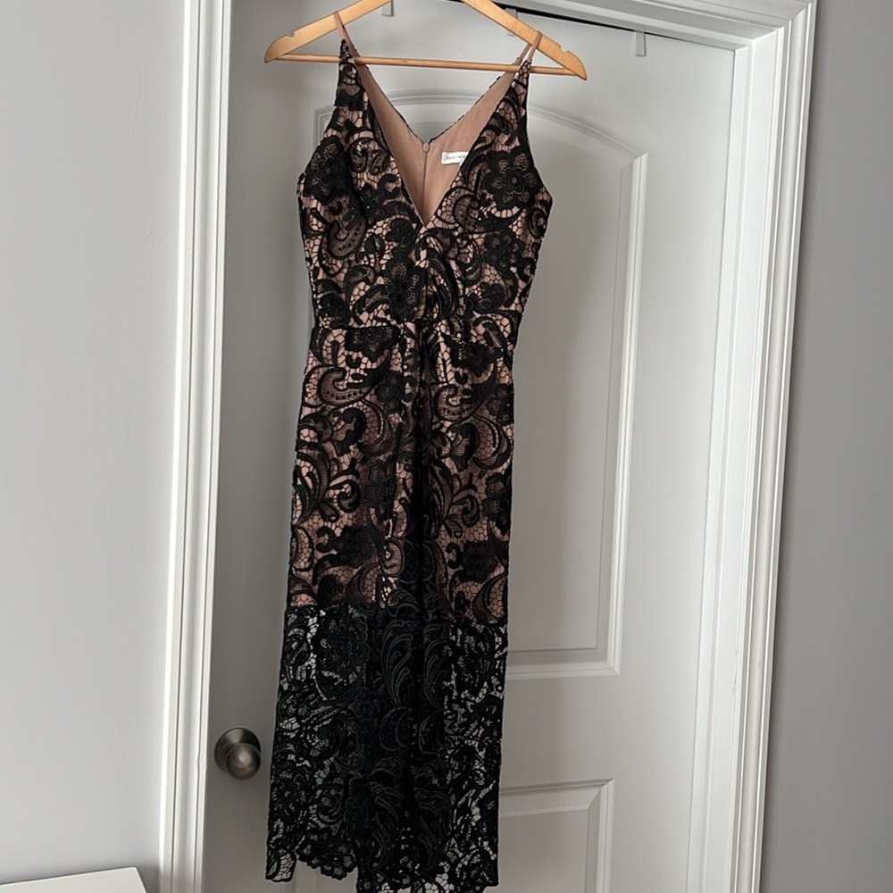 Dress the Population Lace Jumpsuit
